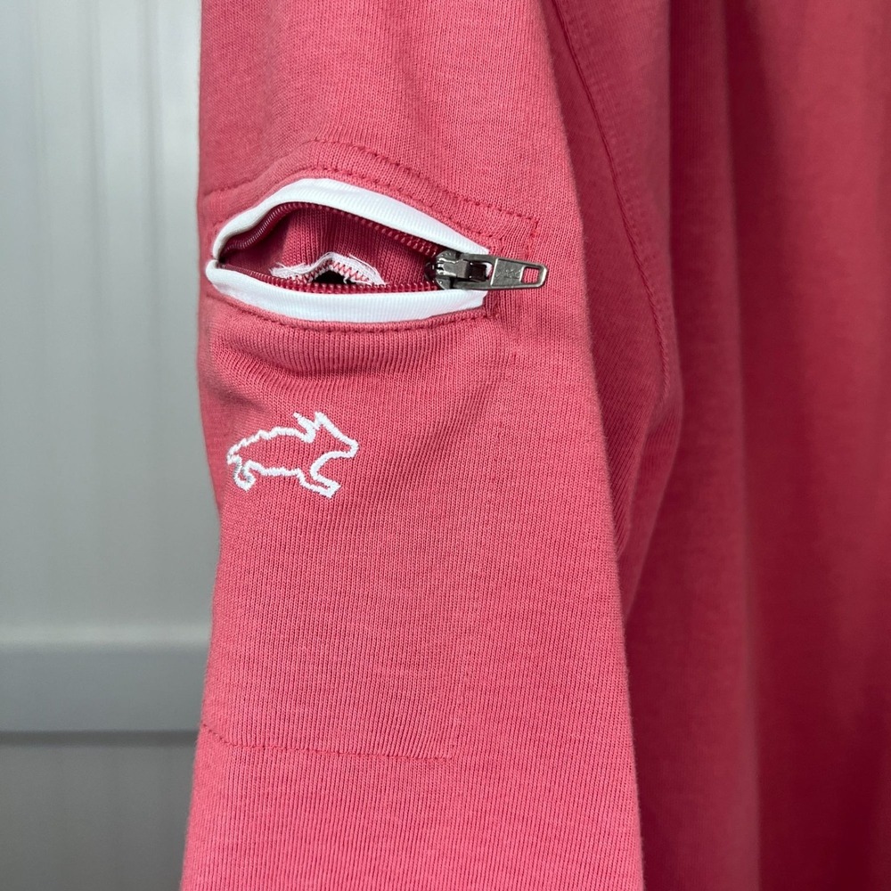 Horny Toad Sweater Gorpcore Long Sleeve Scarlet Logo Pullover Pocket Activewear - Picture 8 of 10